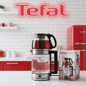 چایساز روهمی تفال- وارمردار مدل TF-124 همراه با یک عدد صافی دمنوش