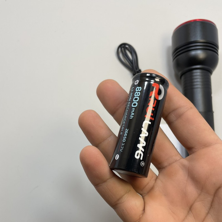 چراغ قوه روی لانگ مدل RL-2208 P90 با نور مهتابی