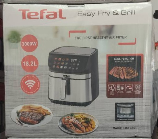 سرخ کن تفال 18/2 لیتر جفت المنت 3000 وات سه شاخ مدل TF8088