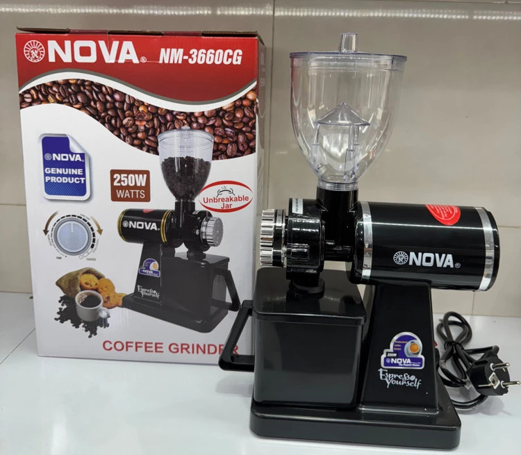 آسیاب قهوه نوا مدل NM-3660CG توان 250 وات