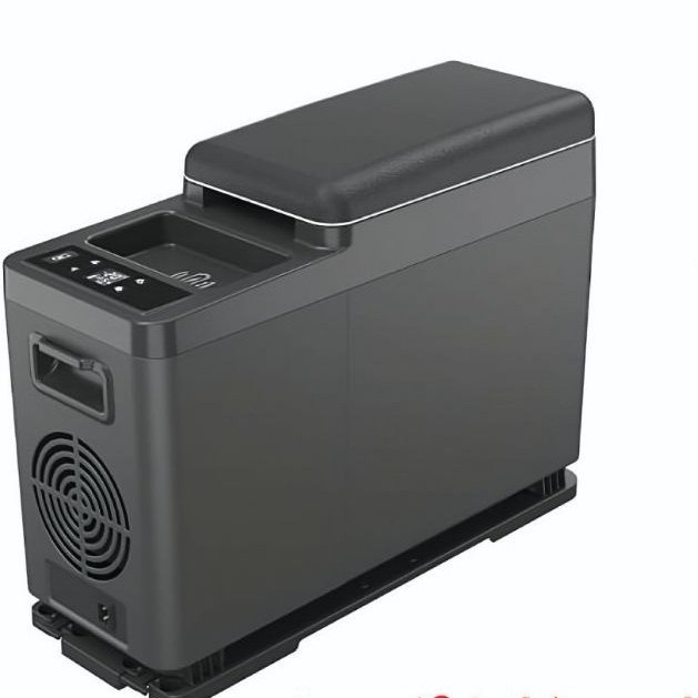 یخچال و فریزر کنسولی خودرو کمپرسوردار CF8یخچال آرم رست8 لیتری