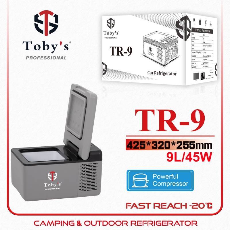 یخچال خودرو کمپرسوردار توبیز 9 لیتر مدل TR-9