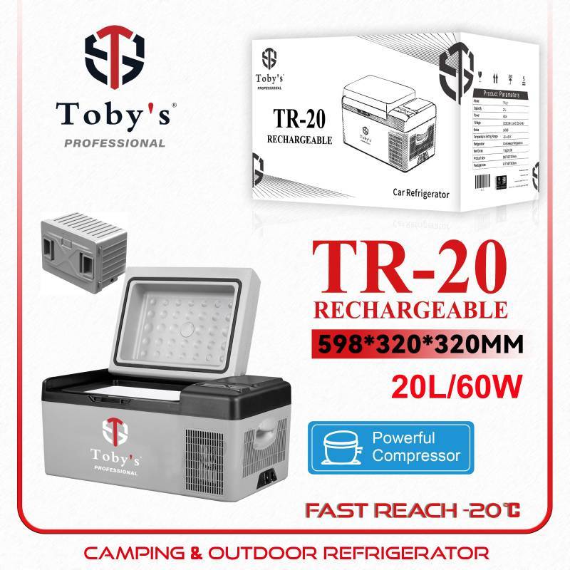 یخچال خودرو کمپرسوردار توبیز 20 لیتری مدل TR-20