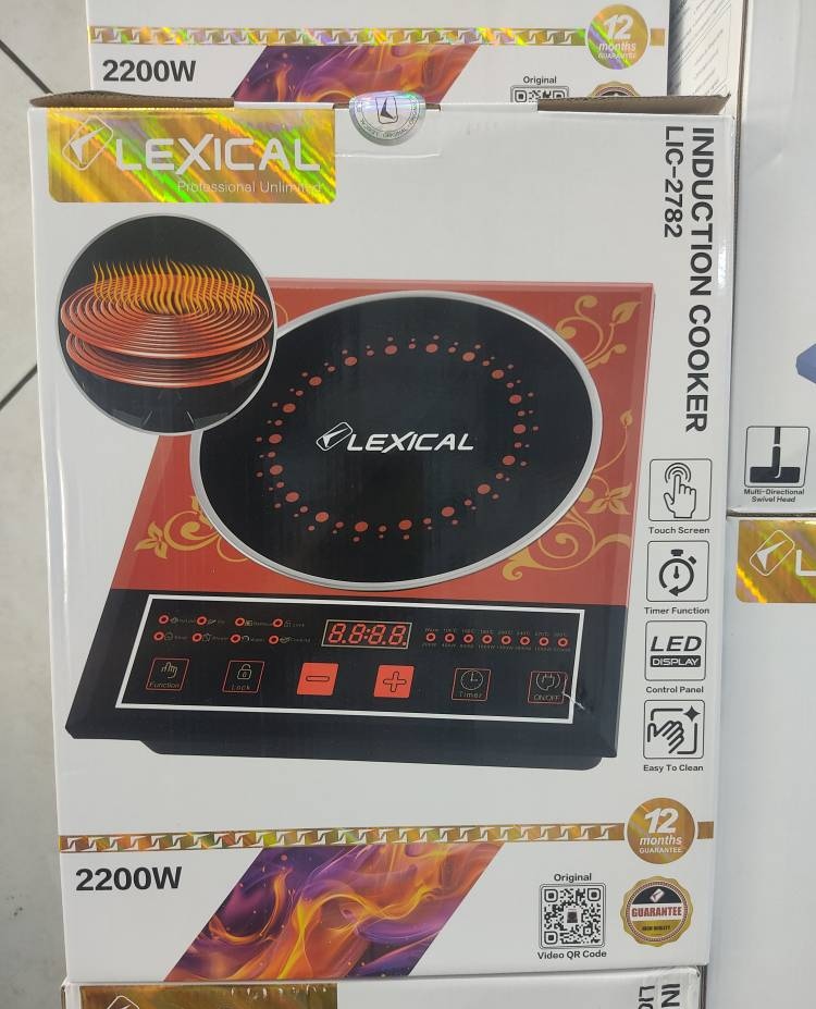 اجاق برقی لمسی مسافرتی لکسیکال مدل LIC-2782