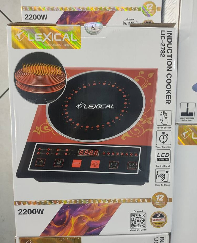 اجاق برقی لمسی مسافرتی لکسیکال مدل LIC-2782