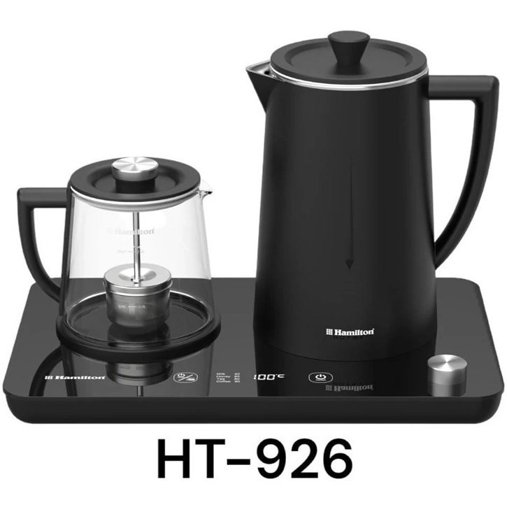 چای ساز دیجیتال همیلتون مدل HT926 با کتری استیل ضد زنگ
