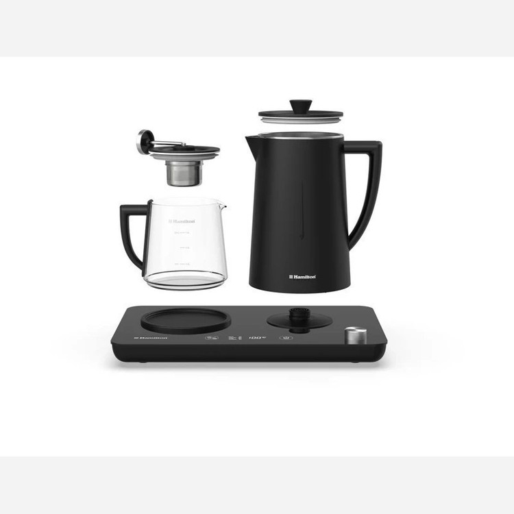 چای ساز دیجیتال همیلتون مدل HT926 با کتری استیل ضد زنگ