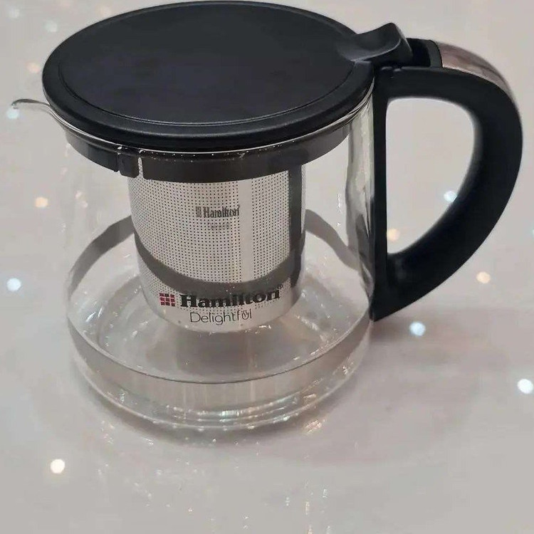 چای ساز همیلتون مدل HTS-999 با کتری پیرکس