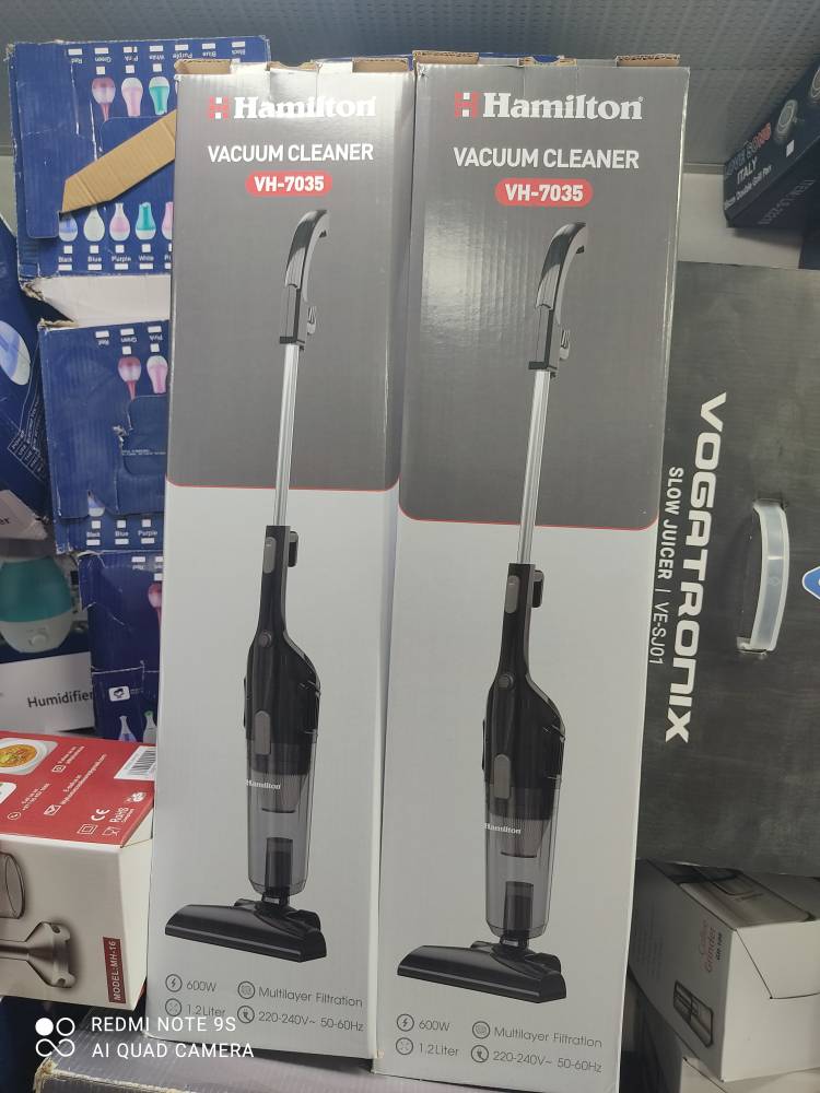 جارو برقی همیلتون مدل VH7035 با قدرت مکش ۶۰۰ وات