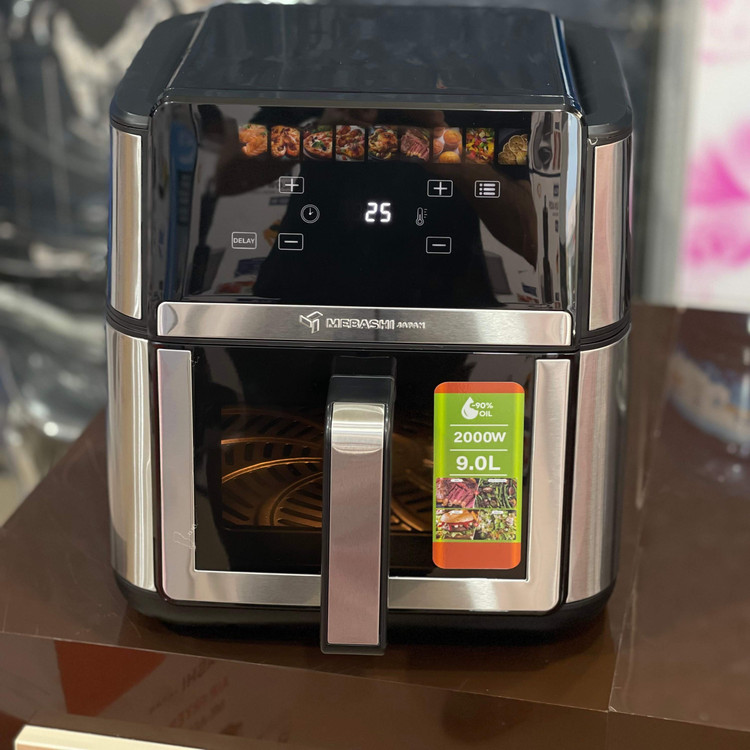سرخ کن بدون روغن مباشی مدل ME-AF948 ظرفیت ۹ لیتر