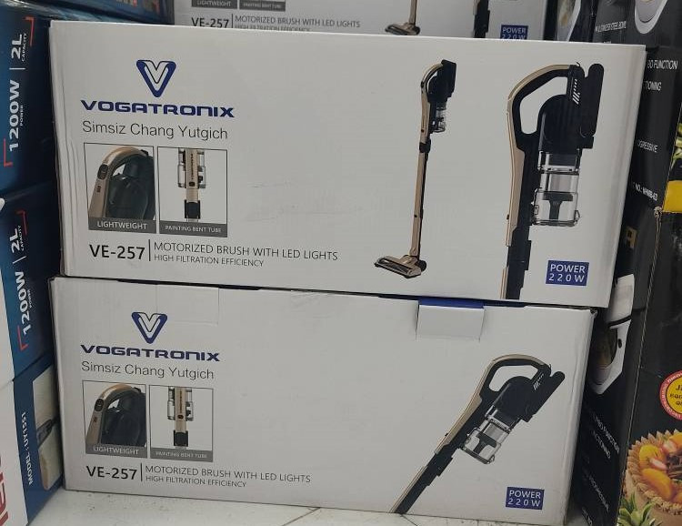 جارو شارژی ووگاتی مدل VE-257 با قدرت مکش بالا