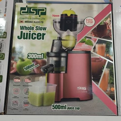 عصاره گیر دی اس پی مدل KJ3070 تک کاره با ظرفیت