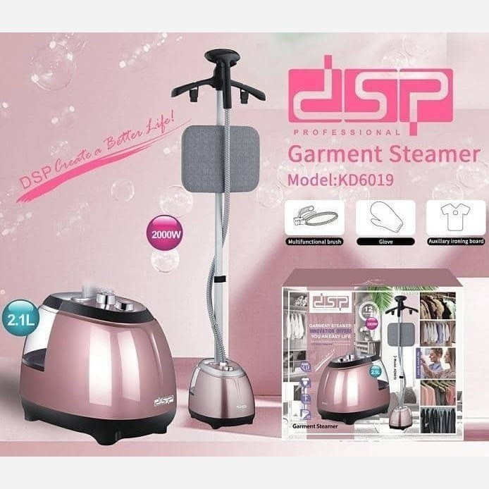 اتو بخار ایستاده دی اس پی مدل KD6019 ظرفیت ۲.۱ لیتر