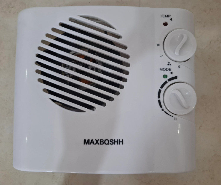 بخاری برقی و فن هیتر سرامیکی مکس بوش (MAXBOSH) مدل MB-01