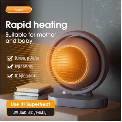 بخاری برقی و گرمکن رومیزی مدل Warm Air Blower A1 (فن هیتر mini رومیزی قابل حمل)