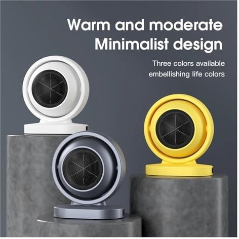 بخاری برقی و گرم‌کن رومیزی مدل Warm Air Blower A1 (فن هیتر mini رومیزی قابل حمل)